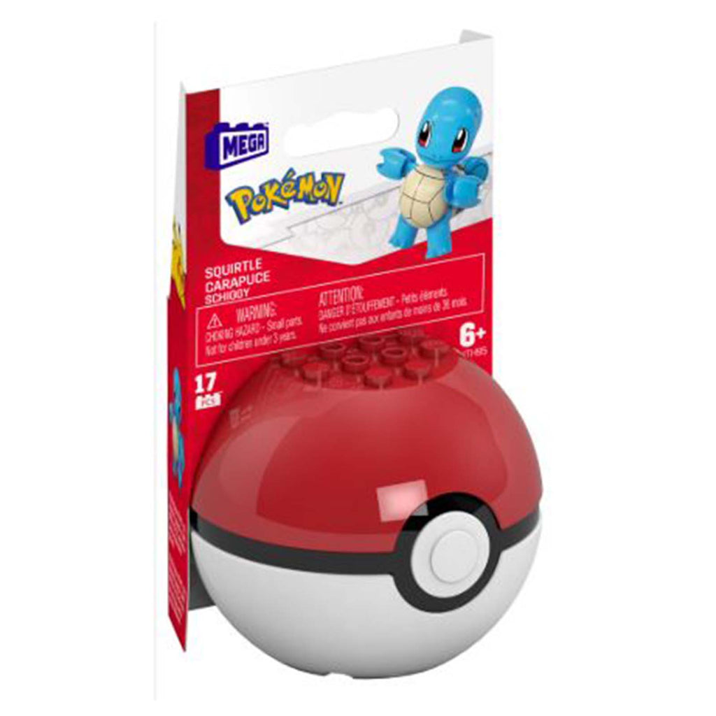 MEGA Pokemon Squirtle 17 Piece Building Set