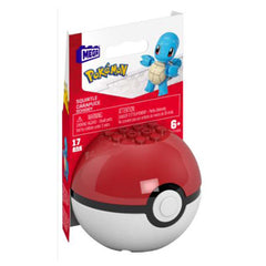 MEGA Pokemon Squirtle 17 Piece Building Set - Radar Toys