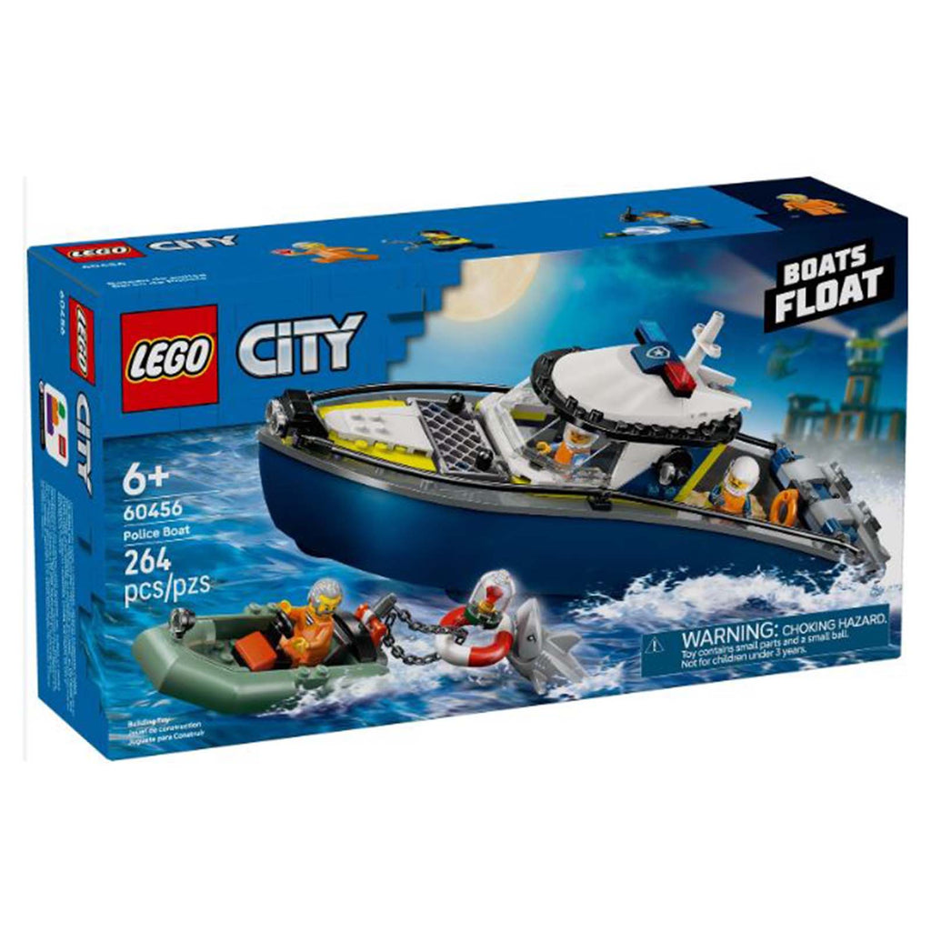 LEGO® City Police Boat Building Set 60456 - Radar Toys