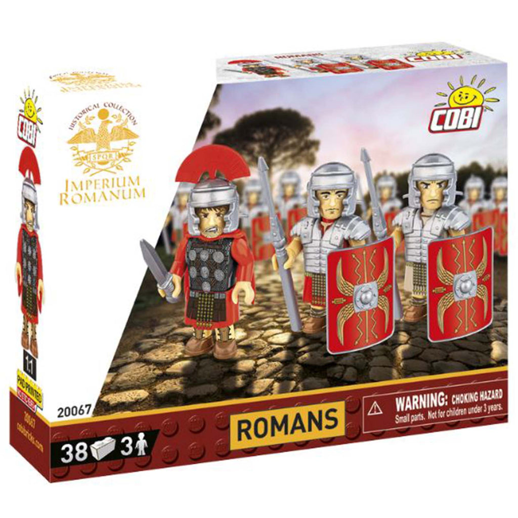COBI Toys Imperium Romanum Romans 3 Figure Building Set - Radar Toys
