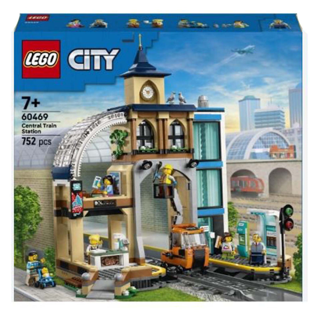 LEGO® City Central Train Station Building Set 60469 - Radar Toys