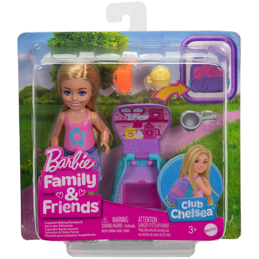 Mattel Barbie Family And Friends Club Chelsea Blonde Doll