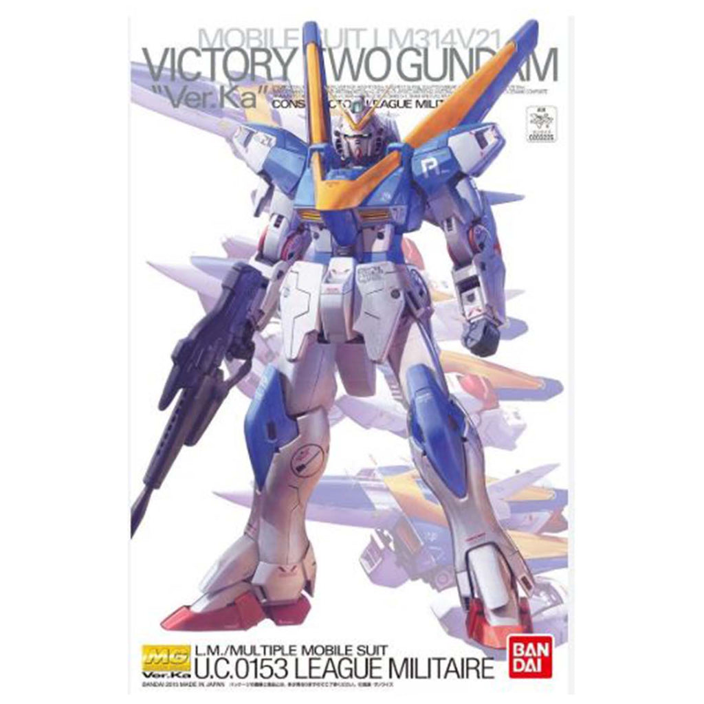 Bandai Victory Gundam MG V2 Gundam Ver. Ka 100th Scale Model Kit - Radar Toys