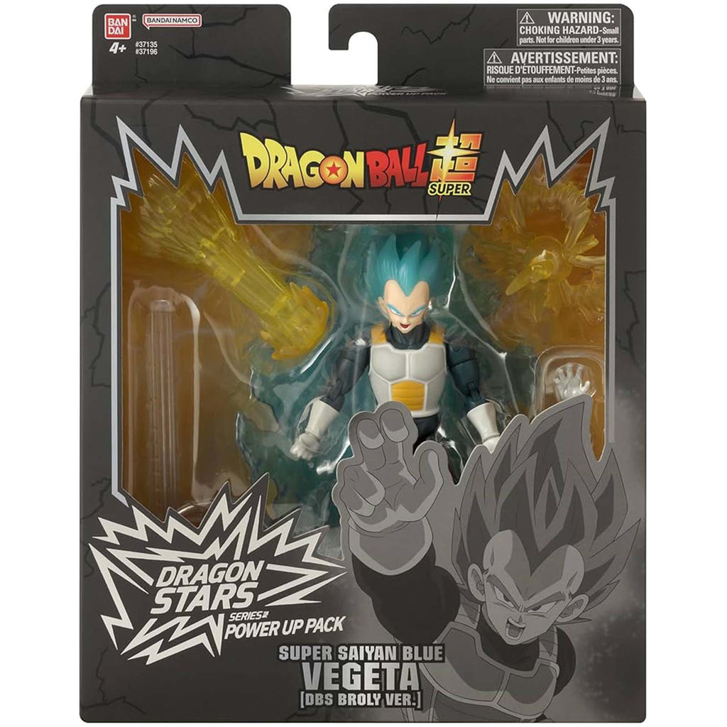 Bandai Dragon Ball Super Dragon Stars Power Up Pack SS Blue Vegeta Broly Version Action Figure - Radar Toys