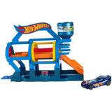 Mattel Hot Wheels City Turbo Jet Car Wash Fold-Out Play Set - Radar Toys