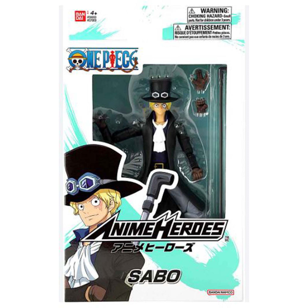 Bandai One Piece Anime Heroes Sabo 8th Wave Action Figure - Radar Toys