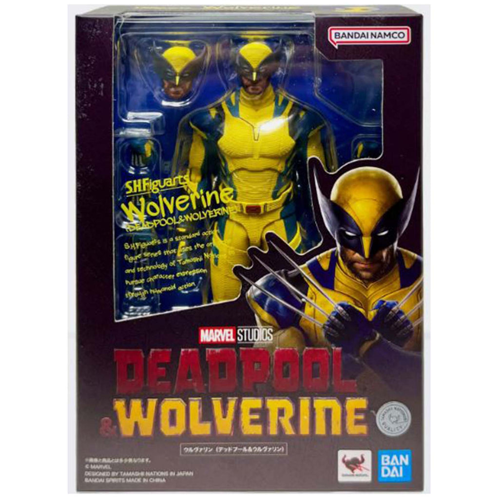 Bandai Deadpool And Wolverine SHFiguarts Wolverine Action Figure - Radar Toys