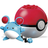 MEGA Pokemon Marill With Poke Ball Building Set - Radar Toys