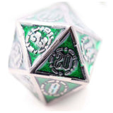 Foam Brain Enchanted Forest Sword Metal RPG Dice Set - Radar Toys
