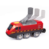 Hape Charge And Go Crank Powered Train Engine - Radar Toys