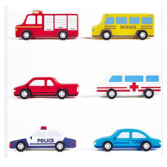 Pintoy Little Auto 6 Vehicle Set - Radar Toys