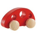 Hape Mini Van Red Wooden Toy Vehicle - Radar Toys