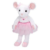 Douglas Petunia Ballerina Mouse 8 Inch Plush Figure - Radar Toys