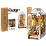 Robotime Rolife Booknook And Wonderland Garden House Set - Radar Toys