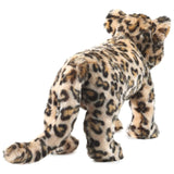 Folkmanis Leopard Cub 16 Inch Plush Puppet - Radar Toys