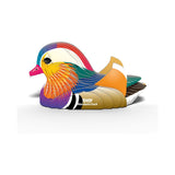 Eugy Mandarin Duck 3D Cardboard Model Kit - Radar Toys