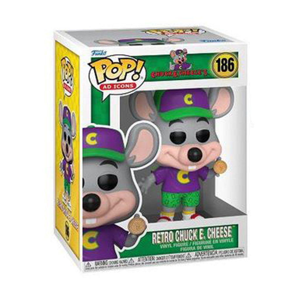 Funko Ad Icons POP Retro Chuck E Cheese Figure