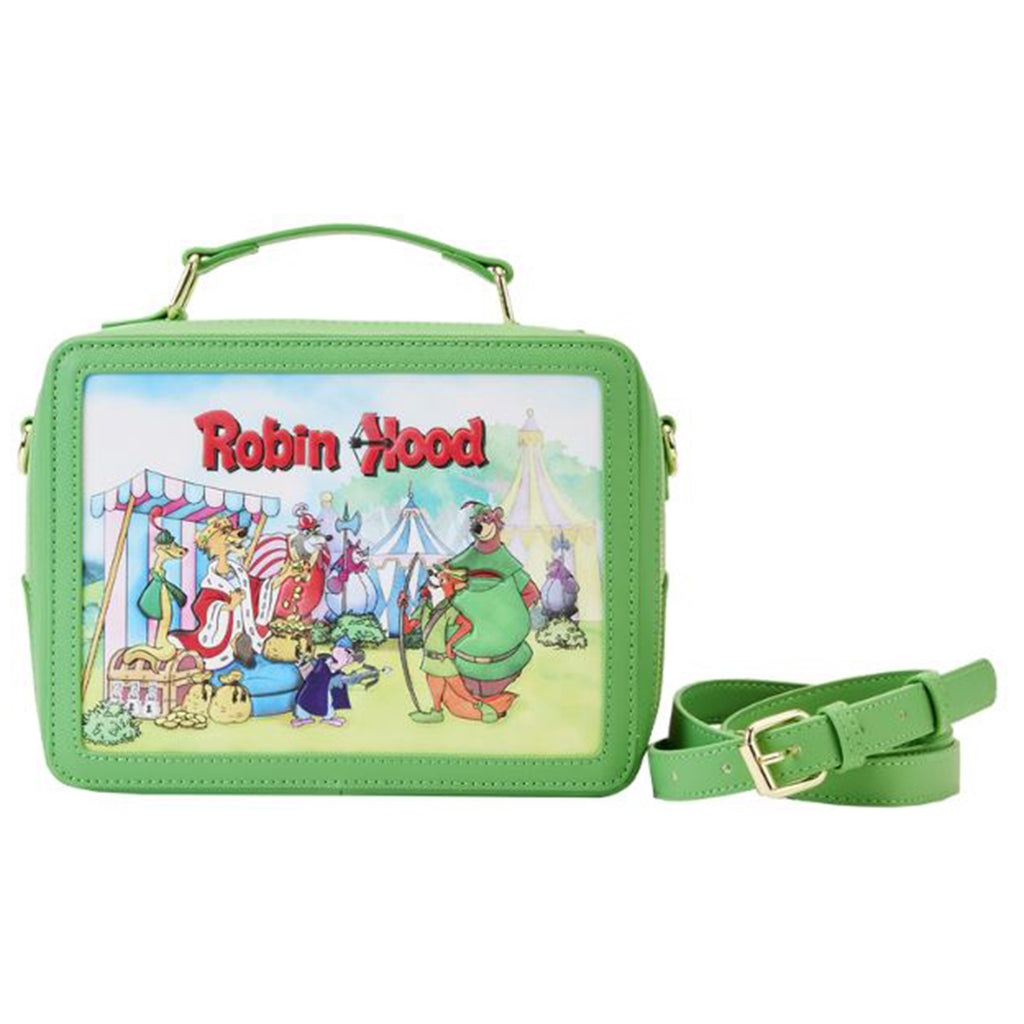 Loungefly Disney Robin Hood Lunchbox Crossbody Bag Purse