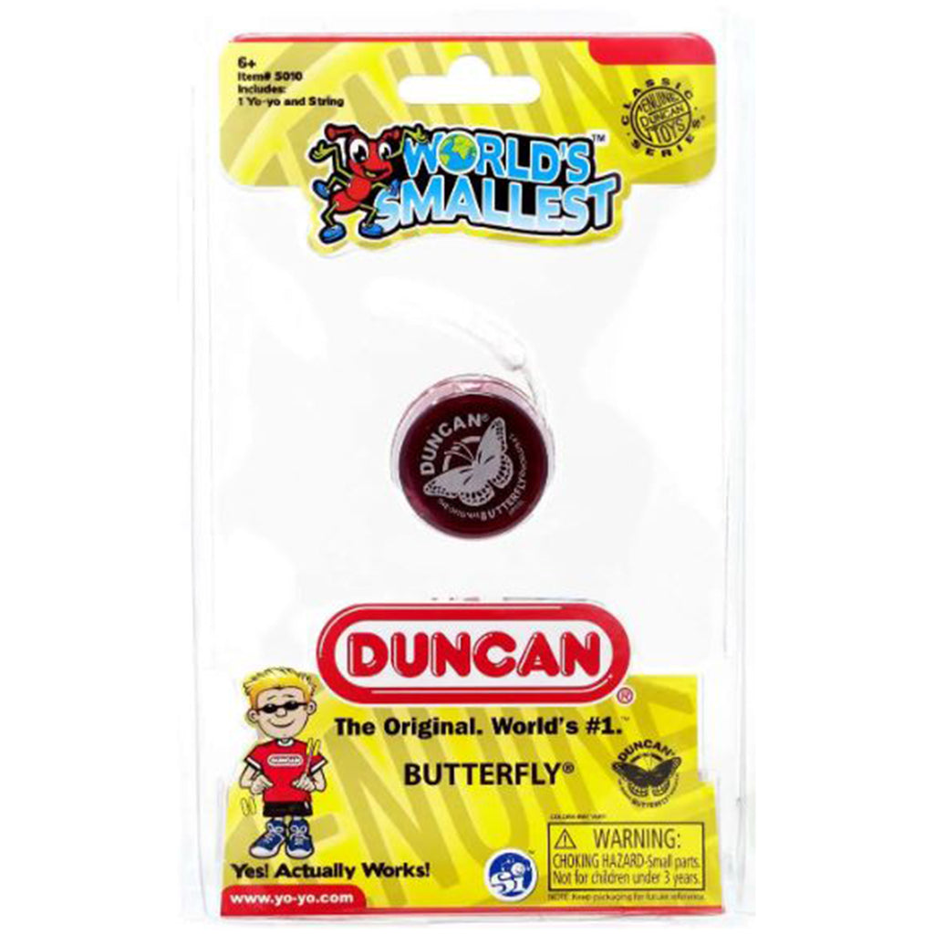 Super Impulse World's Smallest Butterfly Red Yo-Yo - Radar Toys