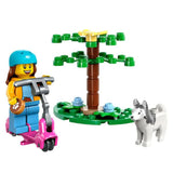 LEGO® City Dog Park Scooter Building Set 30639 - Radar Toys