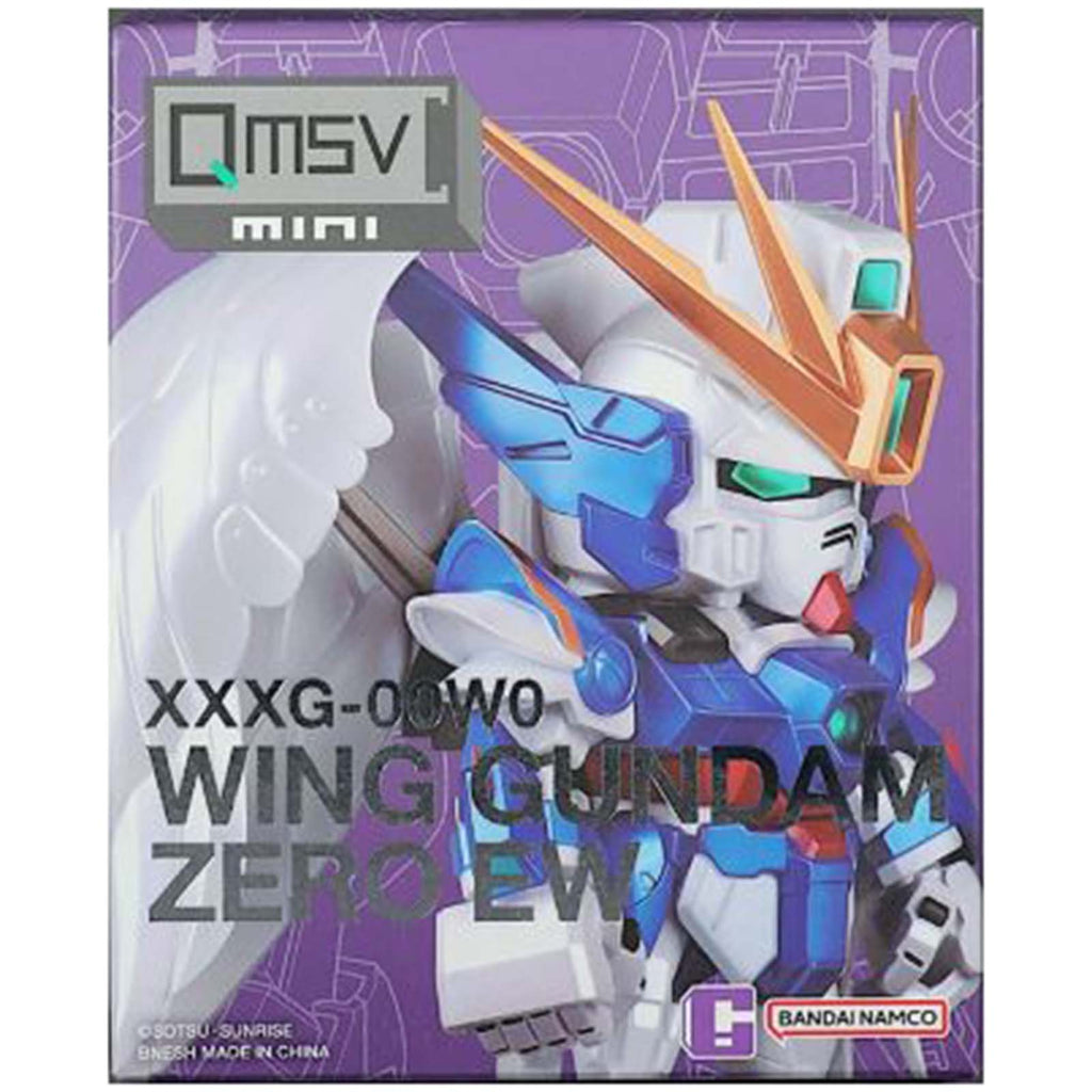 Bandai Qmsv Mini Wing Zero Gundam Zero EW Single Blind Box Figure