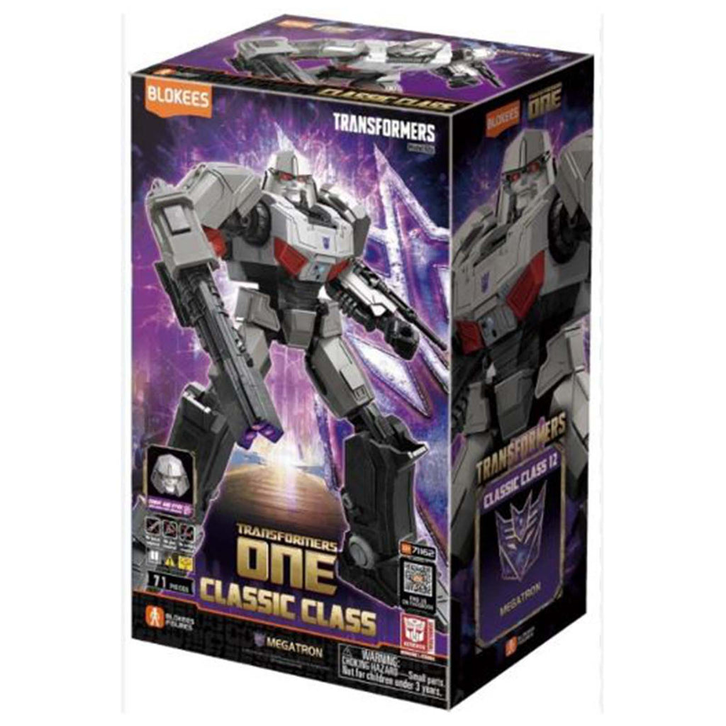 Blokees Transformers One Classic Class Megatron 71 Piece Model Kit - Radar Toys