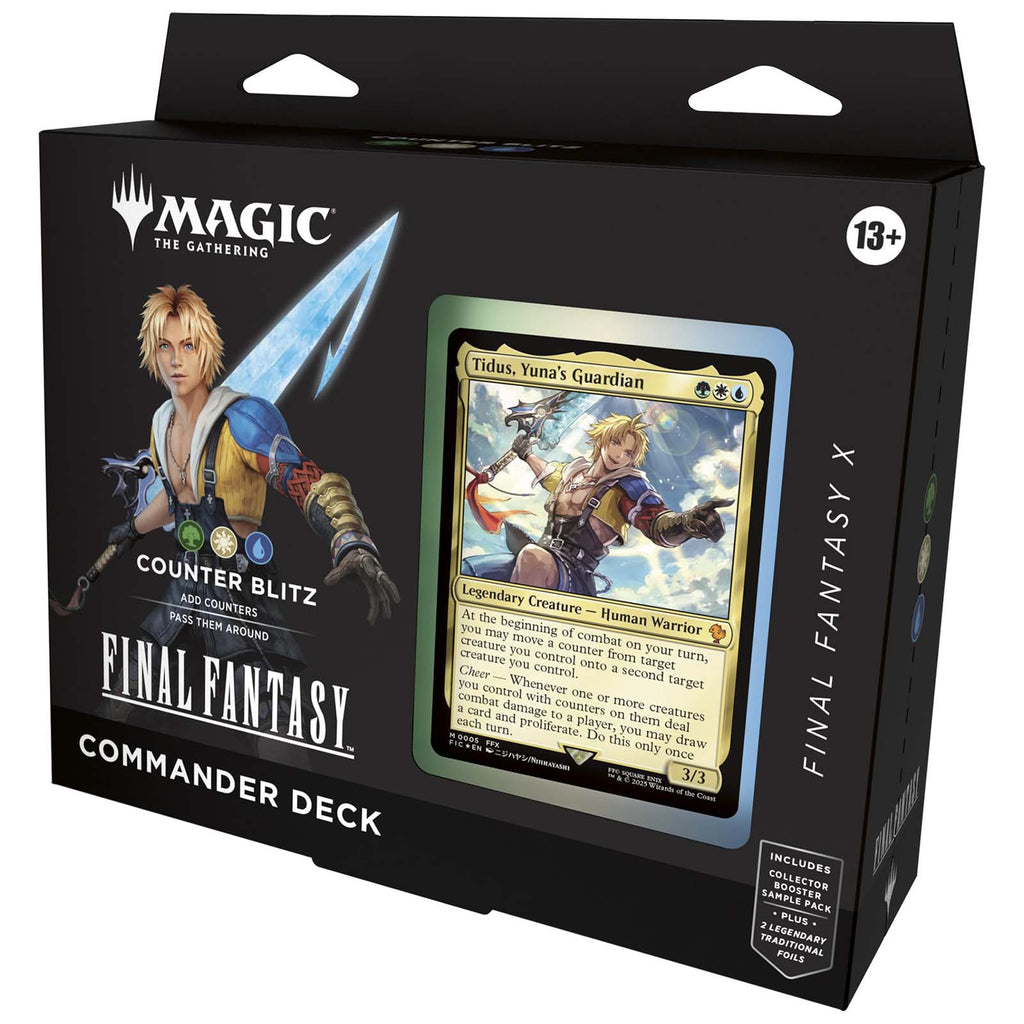 Magic The Gathering Final Fantasy Counter Blitz Commander Deck - Radar Toys