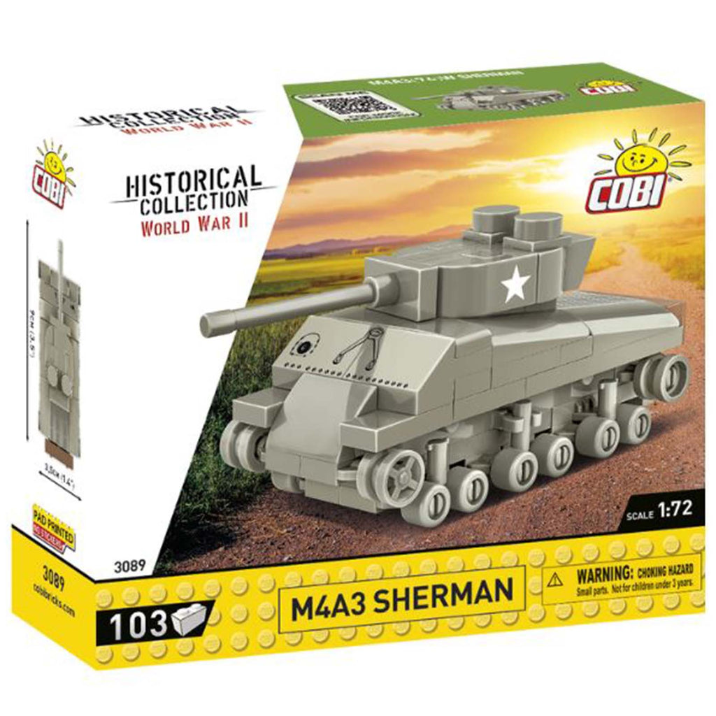 COBI Toys WWII Historical M4A3 Sherman Building Set - Radar Toys