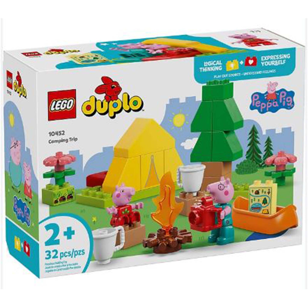 LEGO® DUPLO® Peppa Pig Camping Trip Building Set 10452 - Radar Toys