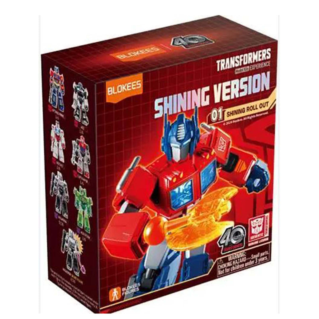 Blokees Transformers Shining Version 01 Shinning Roll Out Single Blind Box Figure - Radar Toys