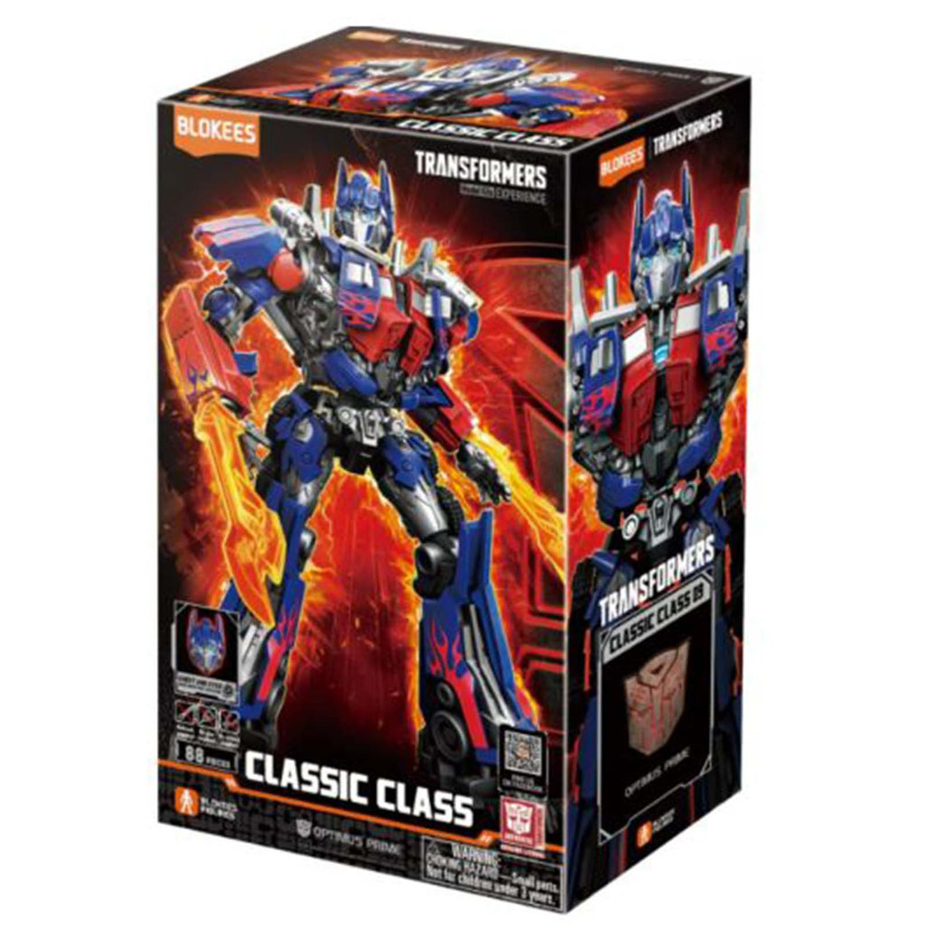 Blokees Transformers Classic Class Optimus Prime 88 Piece Model Kit - Radar Toys
