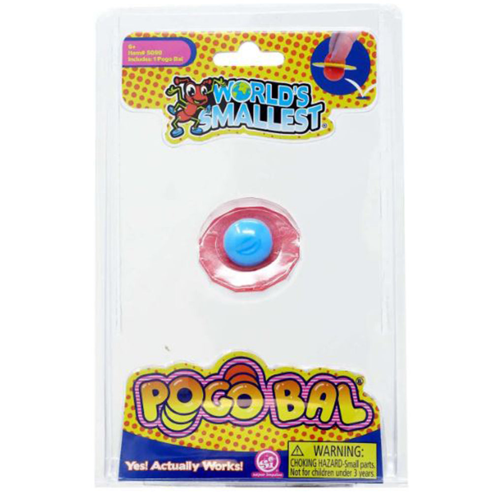 Super Impulse World's Smallest Blue Pogo Ball - Radar Toys