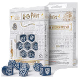 Q-Workshop Harry Potter Ravenclaw Modern Blue 7 Piece Dice Set - Radar Toys