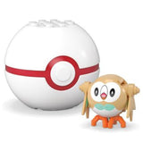 MEGA Pokemon Rowlet With Premier Ball Building Set - Radar Toys