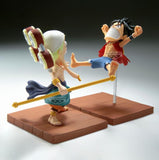 Bandai One Piece WCF Log Stories Monkey D Luffy And Enel Figure Set - Radar Toys