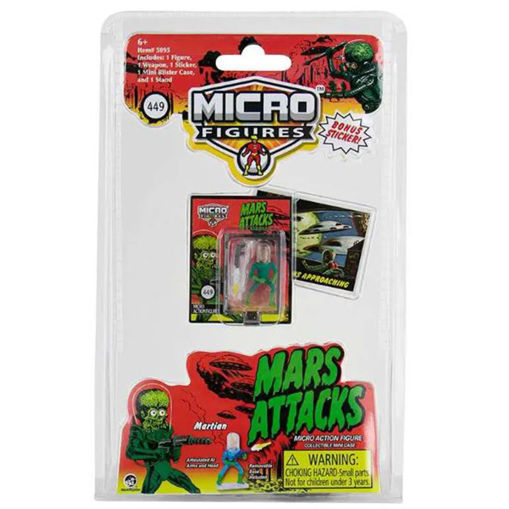 Super Impulse World's Smallest Mars Attacks Martian Micro Figure - Radar Toys