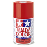 Tamiya Color PS-34 Bright Red Polycarbonate Spray Paint 100mL - Radar Toys