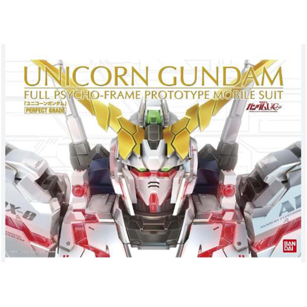 Bandai Gundam Universal Century PG RX-0 Unicorn Gundam Full Psycho-Frame Model Kit