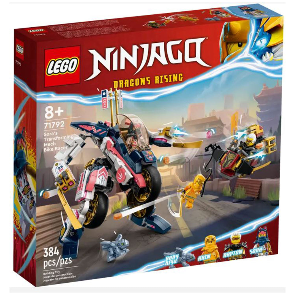 LEGO® Ninjago Dragons Rising Sora's Tranforming Mech Bike Building Set 71792