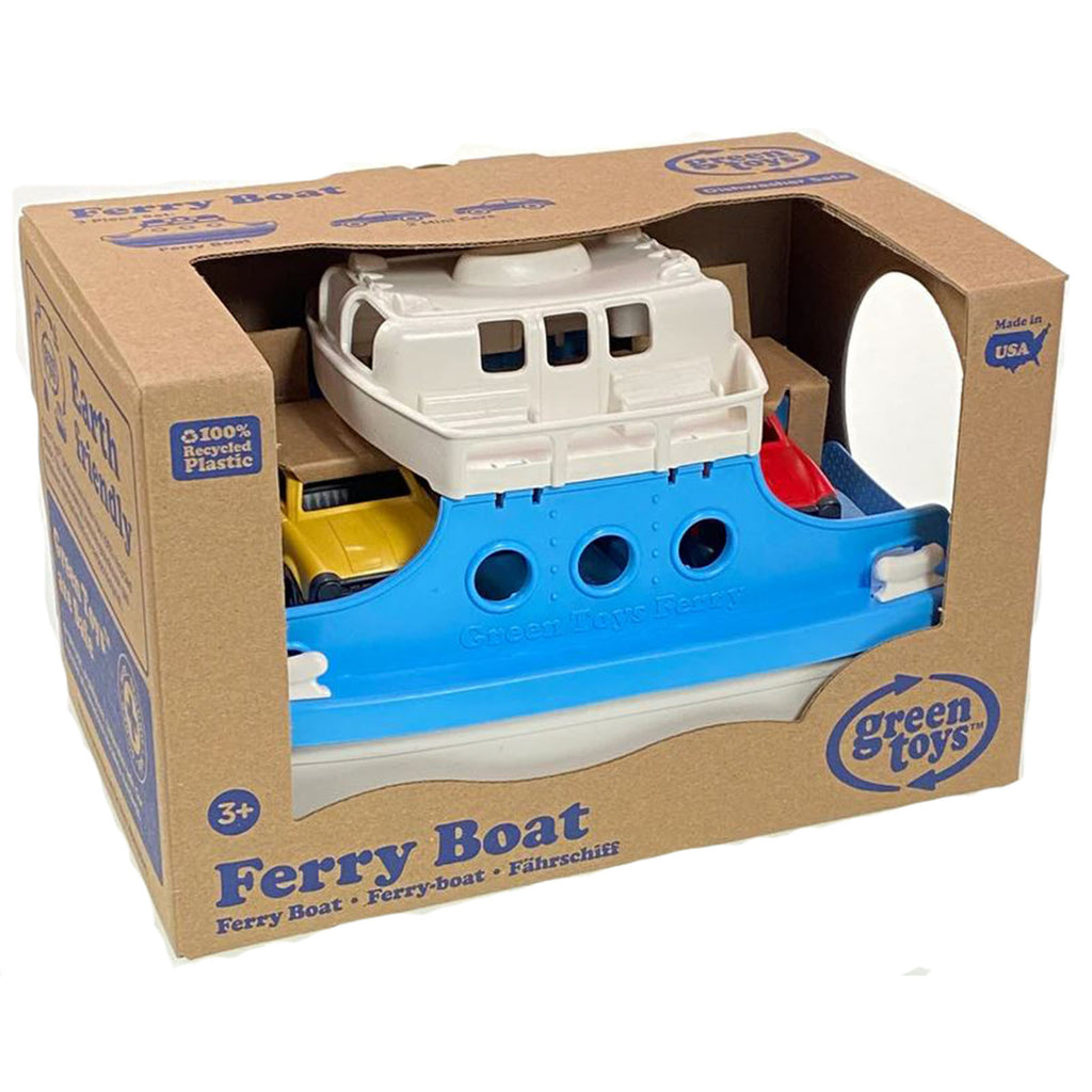 Green Toys Ferry Boat With Fastbacks Playset