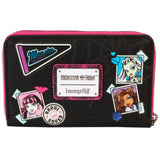 Loungefly Marvel Monster High Crest Zip Around Wallet - Radar Toys