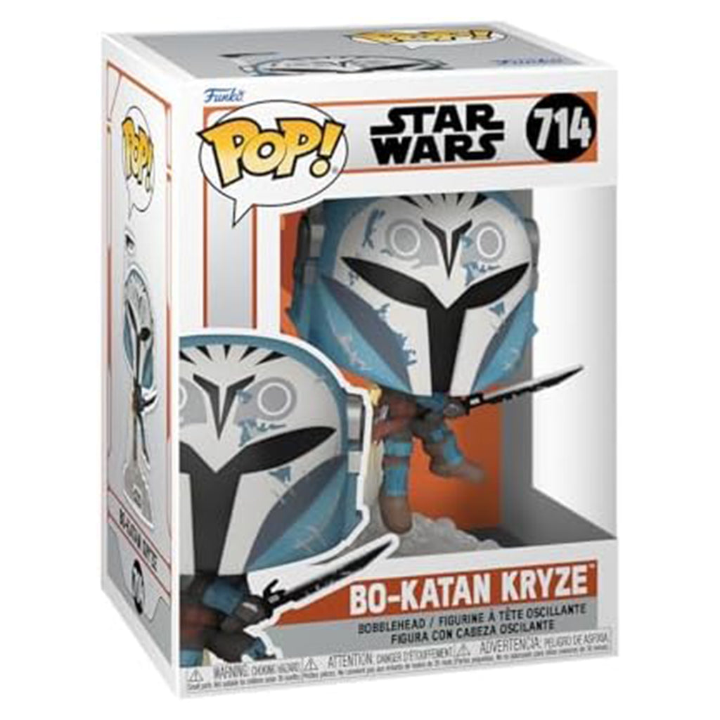 Funko Star Wars Mandalorian S10 POP Bo-Katan Kryze With Darksaber And Jetpack Vinyl Figure