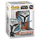 Funko Star Wars Mandalorian S10 POP Bo-Katan Kryze With Darksaber And Jetpack Vinyl Figure - Radar Toys