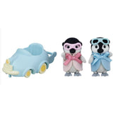 Calico Critters Penguin Babies Ride n' Play Figure Set CC2063 - Radar Toys