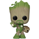 Funko Marvel We Are Groot POP Groot As Iron Man Vinyl Figure - Radar Toys