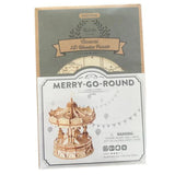 Robotime Rolife Classic Mery Go Round Wooden Puzzle Set - Radar Toys