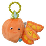 Manhattan Toy Mini Apple Farm Orange Baby Take Along Plush Toy - Radar Toys