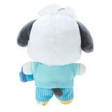 Sanrio Academy Series Pochacco 5 Inch Plush Mascot Keychain - Radar Toys