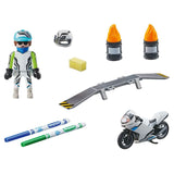 Playmobil Color Motorbike Building Set 71377 - Radar Toys