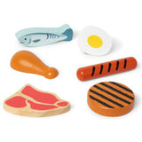 Melissa And Doug Wooden Food Groups Protein Play Food - Radar Toys